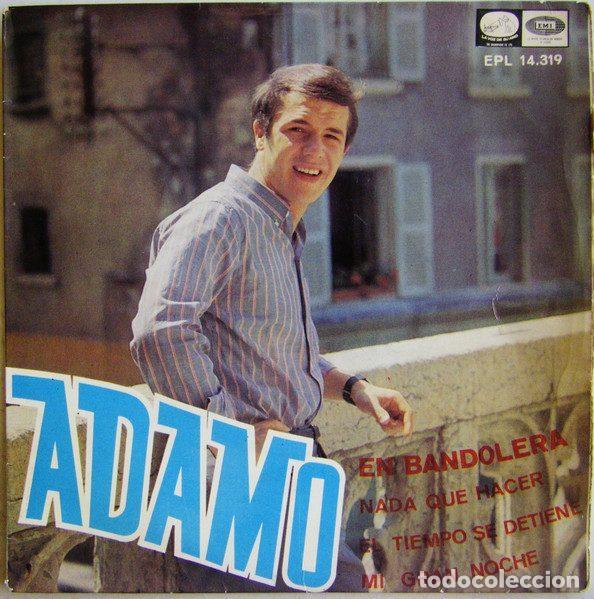 Discos de vinil: Adamo &ndash; En Bandolera (Vinyl, La Voz De Su Amo EPL 14.319)