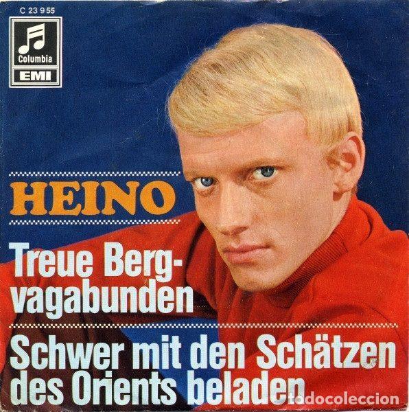 Discos de vinil: Heino &ndash; Treue Bergvagabunden / Schwer Mit Den Sch&auml;tzen Des Orients Beladen (Vinyl, Columbia C 23...