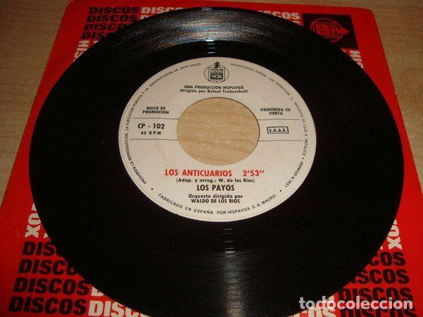 Disques de vinyle: Los Payos &ndash; La Paz, El Cielo Y Las Estrellas / Los Anticuarios (Vinyl, Hispavox CP-102)