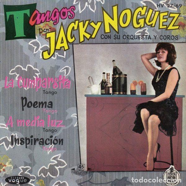 Discos de vinil: Jacky Noguez &ndash; Tangos Por Jacky Noguez (Vinyl, Disques Vogue HV 27-69)