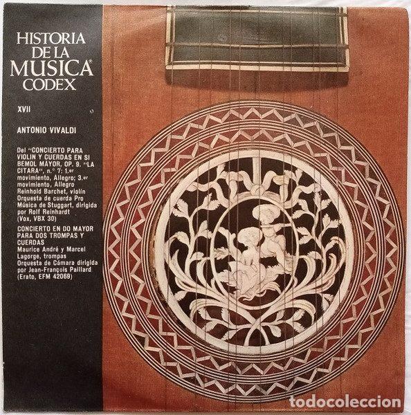 Discos de vinil: Antonio Vivaldi &ndash; Historia De La Musica XVII - Antonio Vivaldi (Vinyl, Codex HdM - 017)