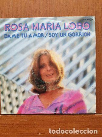 Discos de vinil: Rosa Mar&iacute;a Lobo &ndash; Dame Tu Amor (Vinyl, Zafiro oox-482)