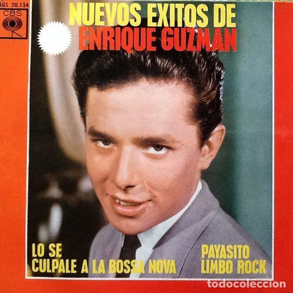 Vinyl records: Enrique Guzman Con Los Salvajes &ndash; Nuevos Exitos De Enrique Guzman (Vinyl, CBS AGS 20.134)