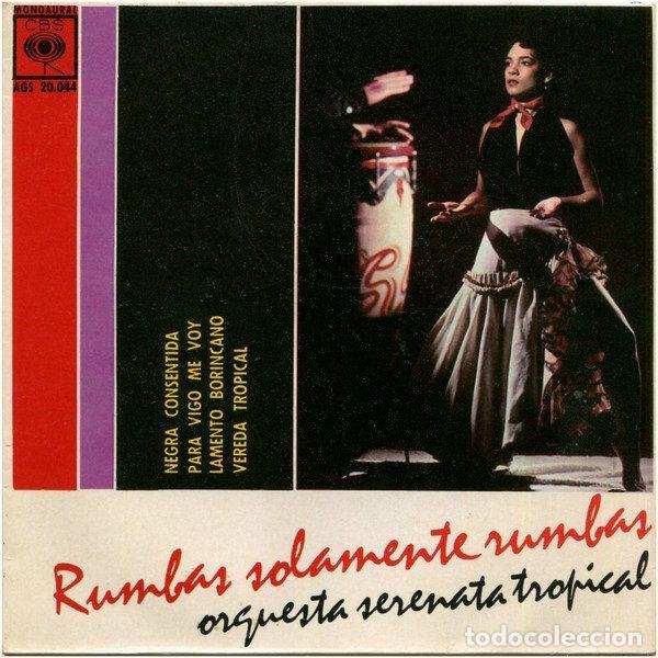Discos de vinil: Orquesta Serenata Tropical &ndash; Rumbas Solamente Rumbas (Vinyl, CBS AGS 20.044)