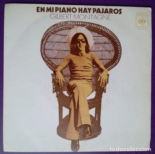 Discos de vinilo: Gilbert Montagne &ndash; En Mi Piano Hay Pajaros (Vinyl, CBS CBS 1502)