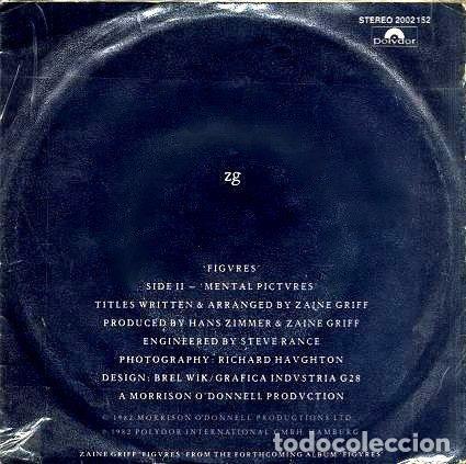 Discos de vinilo: Zaine Griff &ndash; Figures (Vinyl, Polydor 2002 152) - Foto 2