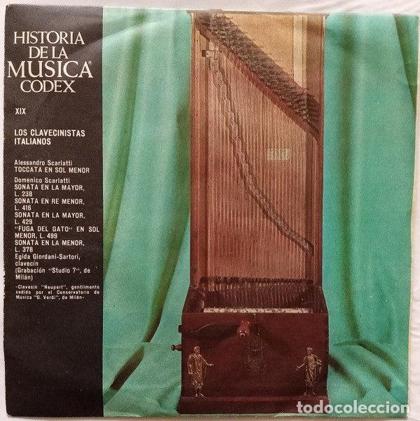 Disques de vinyle: Various &ndash; Historia De La Musica XIX - Los Clavecinistas Italianos (Vinyl, Codex HdM - 019)