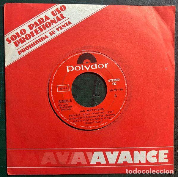 Disques de vinyle: Ian Matthews &ndash; Gimme An Inch Girl /Stealin' Home (Vinyl, Polydor 20 59 110)