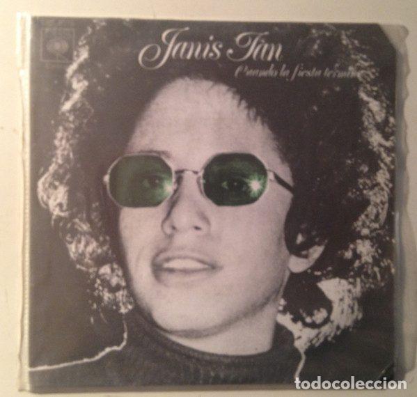 Vinyl records: Janis Ian &ndash; Cuando La Fiesta Termine (Vinyl, CBS CBS 3279)