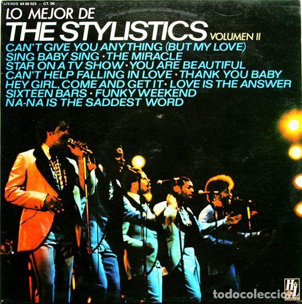 Disques de vinyle: The Stylistics &ndash; Lo Mejor De The Stylistics Volumen II (Vinyl, H & L Records 64 66 023)