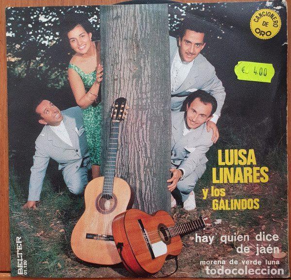 Discos de vinil: Luisa Linares Con Los Galindos &ndash; Cancionero De Oro (Vinyl, Belter 01.120)