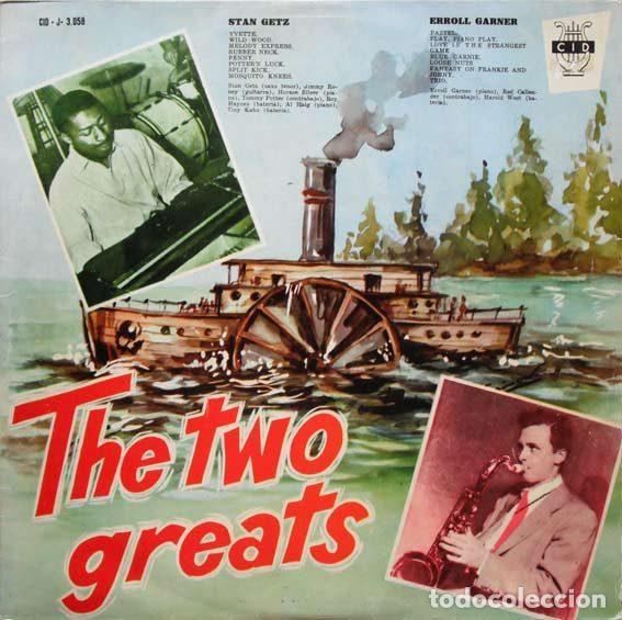 Disques de vinyle: Stan Getz, Erroll Garner &ndash; The Two Greats (Vinyl, CID CID-J-3.058)