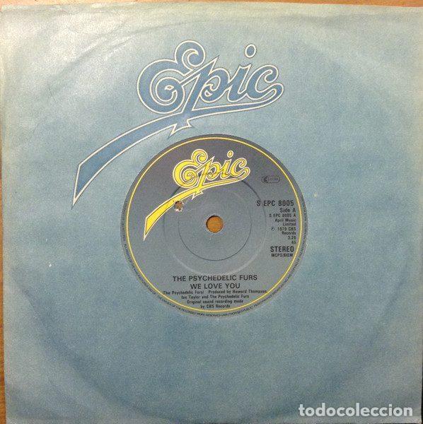 Vinyl records: The Psychedelic Furs &ndash; We Love You (Vinyl, Epic S EPC 8005)