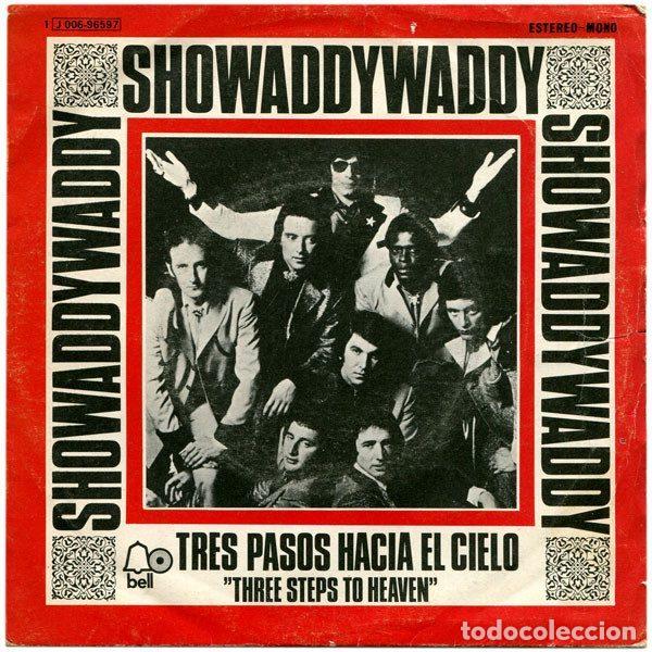 Discos de vinil: Showaddywaddy &ndash; Tres Pasos Hacia El Cielo = Three Steps To Heaven (Vinyl, Bell Records 1 J...