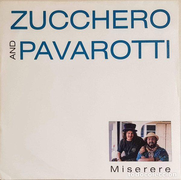 Discos de vinil: Zucchero And Pavarotti &ndash; Miserere (Vinyl, London Records 864 400 7)