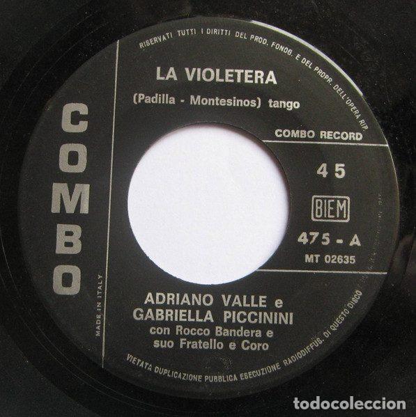 Discos de vinil: Adriano Valle, Gabriella Piccinini con Rocco Bandera E Suo Fratello &ndash; La Violetera (Vinyl, Combo...
