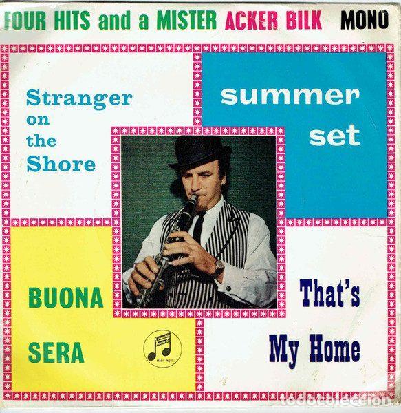 Discos de vinilo: Acker Bilk &ndash; Four Hits And A Mister (Vinyl, Columbia SEG 8156)