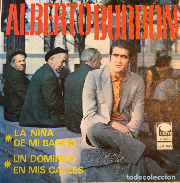 Discos de vinil: Alberto Burb&oacute;n &ndash; La Ni&ntilde;a De Mi Barrio (Vinyl, CEM CEM 1615)