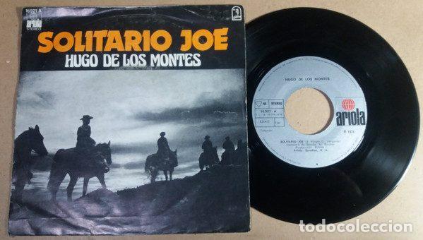 Vinyl records: Hugo De Los Montes &ndash; Solitario Joe / Autumn Rain (Vinyl, Ariola 16921 A)