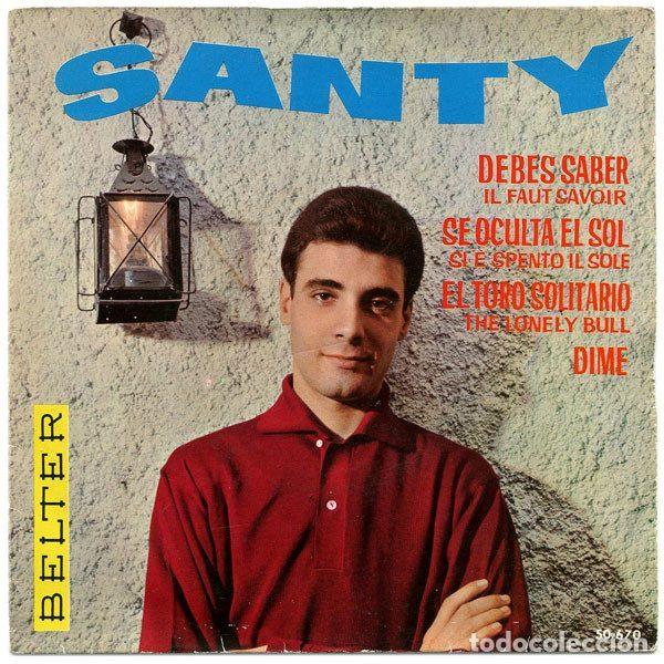Discos de vinilo: Santy &ndash; El Toro Solitario = The Lonely Bull (Vinyl, Belter 50.670)