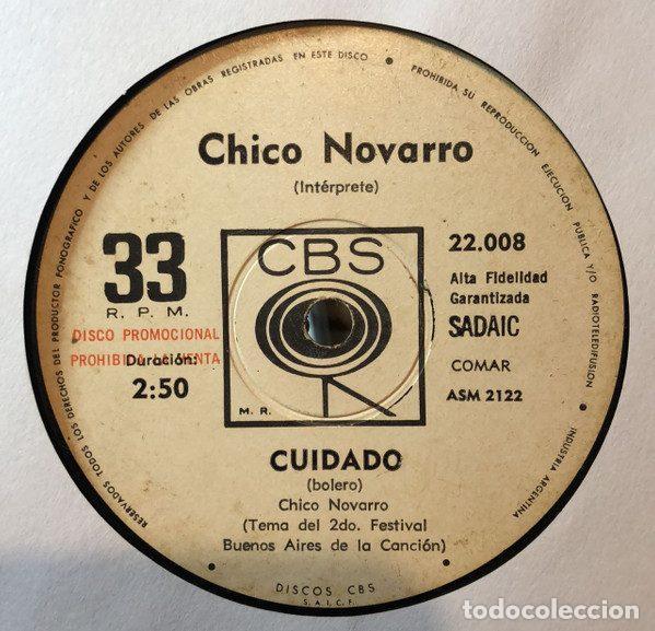 Vinyl records: Chico Novarro, Mike Ribas y Su Orquesta &ndash; Cuidado (Vinyl, CBS 22.008)