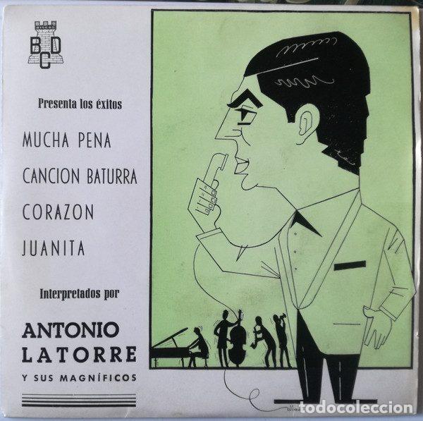 Vinyl-Schallplatten: Antonio Latorre y Sus Magn&iacute;ficos &ndash; Presenta Los Exitos Mucha Pena... (Vinyl, BCD J 20 025)