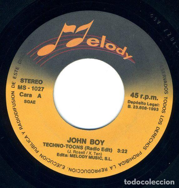 Discos de vinilo: John Boy &ndash; Techno-Toons (Vinyl, Melody MS-1027) - Foto 2