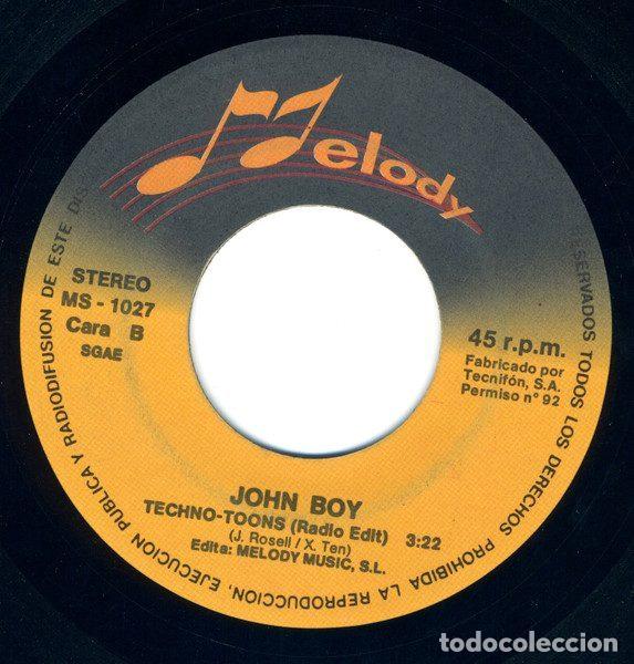 Discos de vinilo: John Boy &ndash; Techno-Toons (Vinyl, Melody MS-1027) - Foto 3