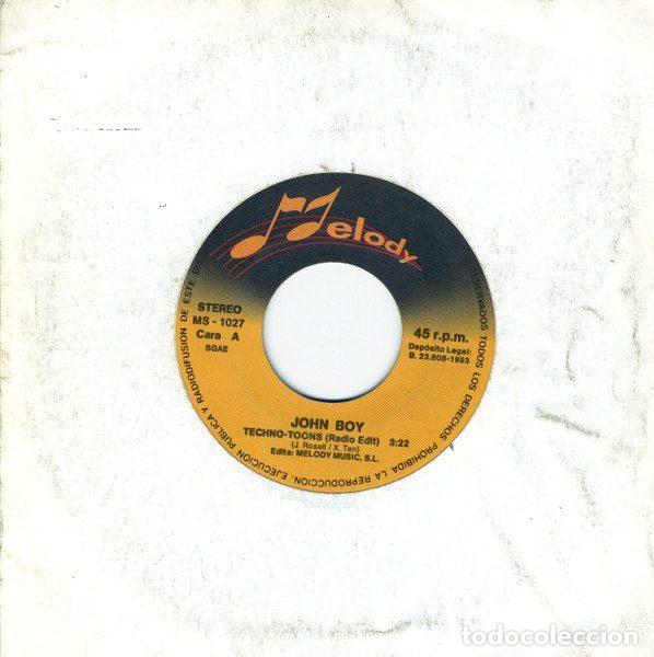 Discos de vinil: John Boy &ndash; Techno-Toons (Vinyl, Melody MS-1027)