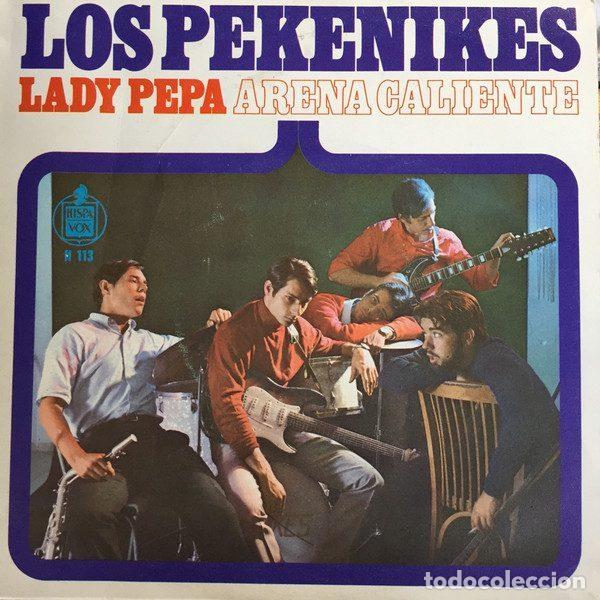 Vinyl-Schallplatten: Los Pekenikes &ndash; Arena Caliente / Lady Pepa (Vinyl, Hispavox H 113)