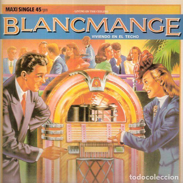 Discos de vinilo: Blancmange &ndash; Living On The Ceiling = Viviendo En El Techo (Vinyl, London Records 9-29 007)