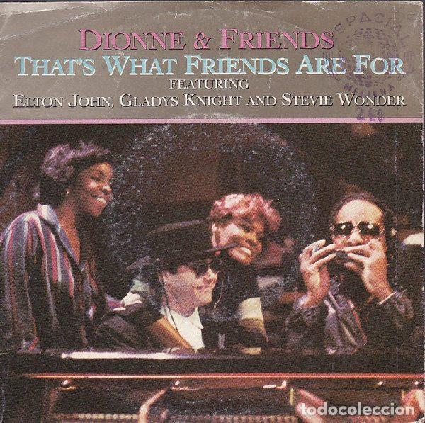 Discos de vinil: Dionne & Friends Featuring Elton John, Gladys Knight And Stevie Wonder &ndash; That's What Friends Are...
