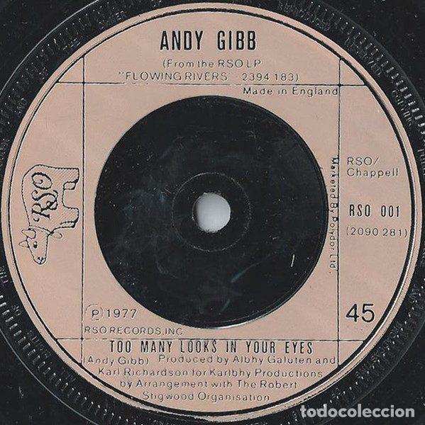 Discos de vinilo: Andy Gibb &ndash; Shadow Dancing (Vinyl, RSO RSO 001) - Foto 2
