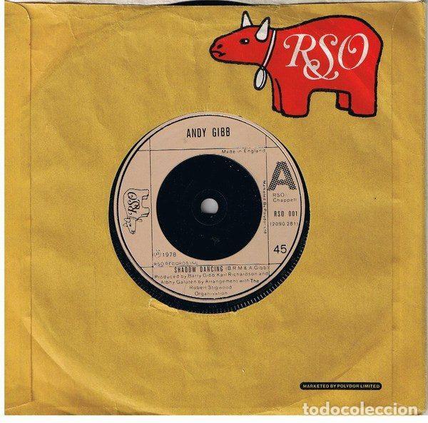 Discos de vinilo: Andy Gibb &ndash; Shadow Dancing (Vinyl, RSO RSO 001) - Foto 3