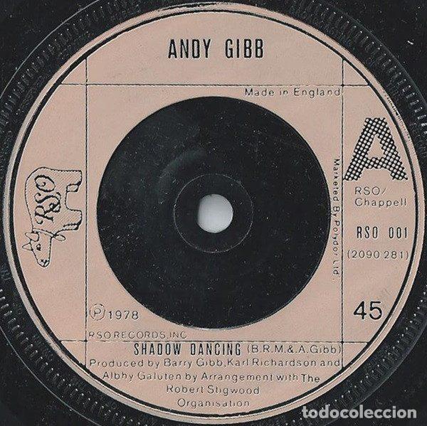 Discos de vinilo: Andy Gibb &ndash; Shadow Dancing (Vinyl, RSO RSO 001) - Foto 1