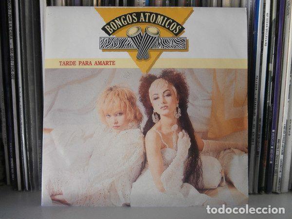 Disques de vinyle: Bongos At&oacute;micos &ndash; Tarde Para Amarte (Vinyl, Producciones Twins T-1788)