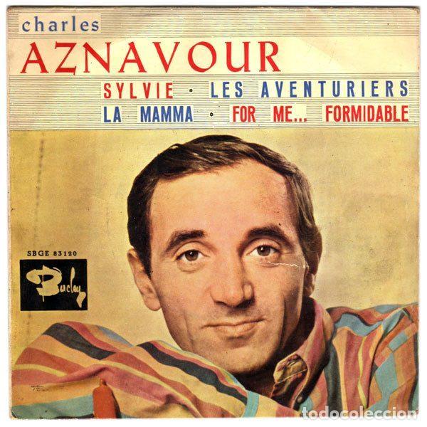 Discos de vinil: Charles Aznavour &ndash; Sylvie (Vinyl, Barclay SBGE 83120)