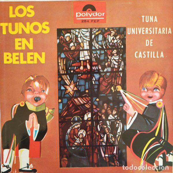 Discos de vinil: Tuna Universitaria De Castilla &ndash; Los Tunos En Bel&eacute;n (Vinyl, Polydor 284 FEP)