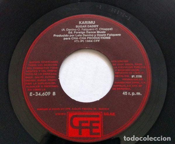 Discos de vinilo: Karimu &ndash; Dont Dig Too Deep/Sugar Daddy (Vinyl, CFE E-34.609) - Foto 3