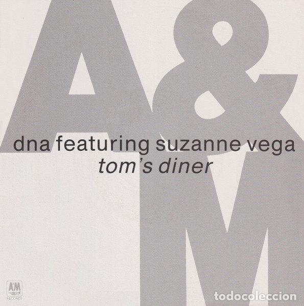 Vinyl-Schallplatten: DNA Featuring Suzanne Vega &ndash; Tom's Diner (Vinyl, A&M Records 390 564-7)