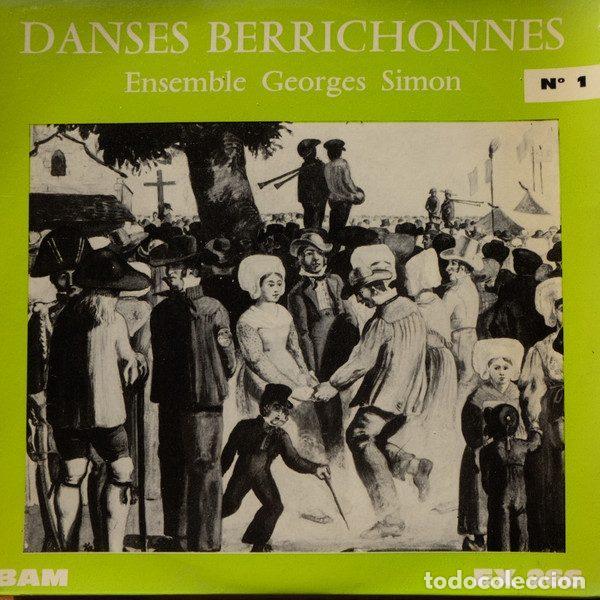 Discos de vinil: Ensemble Georges Simon &ndash; Danses Berrichonnes N&deg;1 (Vinyl, BAM EX 266)