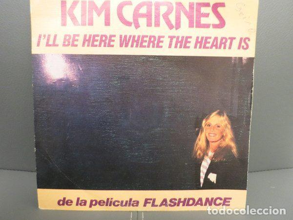 Discos de vinil: Kim Carnes &ndash; I'll Be Here Where The Heart Is (Vinyl, EMI-Odeon, S.A. 006 186700 7)
