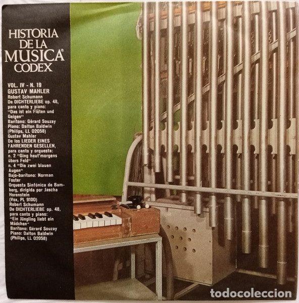 Discos de vinil: Gustav Mahler &ndash; Historia De La Musica Vol. IV - N. 19 - Gustav Mahler (Vinyl, Codex HdM - 097)