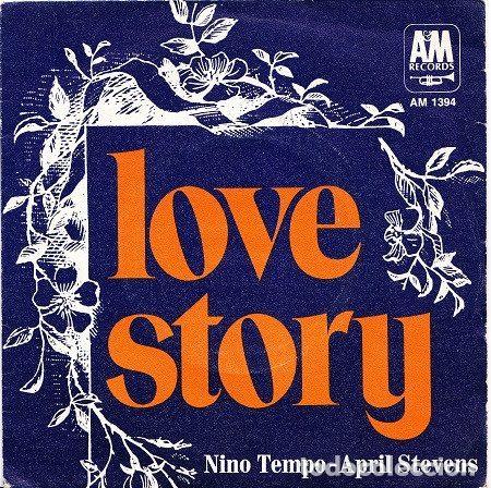 Dischi in vinile: Nino Tempo & April Stevens &ndash; Love Story (Vinyl, A&M Records AM 1394)