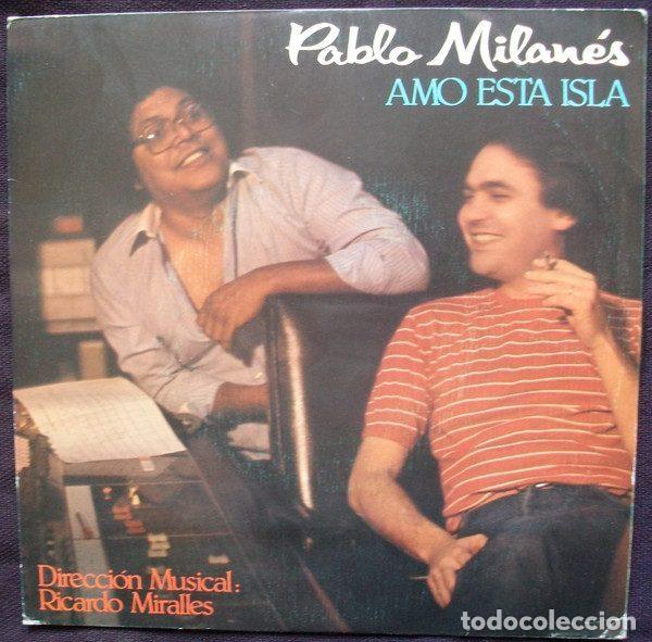 Disques de vinyle: Pablo Milan&eacute;s &ndash; Amo Esta Isla (Vinyl, Movieplay 02.3481/9)