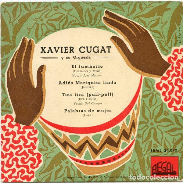 Disques de vinyle: Xavier Cugat y su Orquestra &ndash; El Tumbaito (Vinyl, Regal Zonophone SEML 34.070)