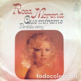 Disques de vinyle: Rosa Morena &ndash; Que M&iacute;rame (Vinyl, Hispavox 45-1293)