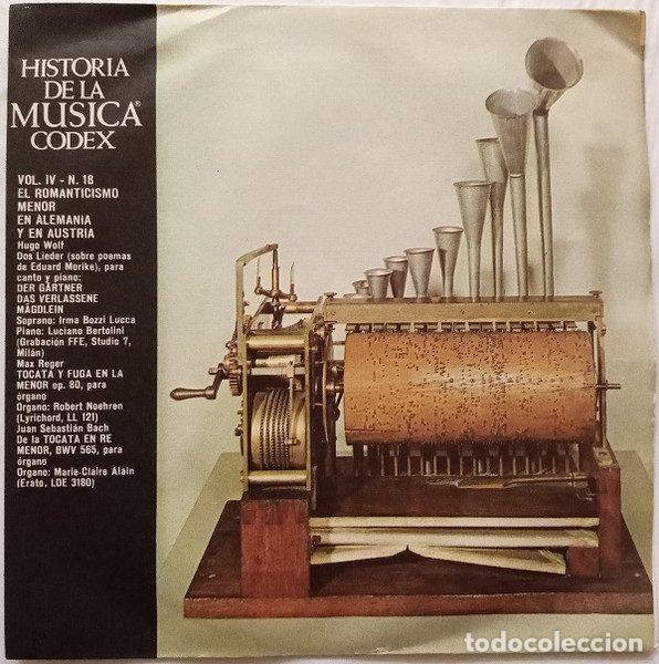 Discos de vinil: Various &ndash; Historia De La Musica Vol. IV - N. 18 - El Romanticismo Menor En Alemania Y En Austria...