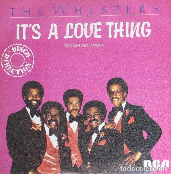 Vinyl records: The Whispers &ndash; It's A Love Thing = Es Cosa De Amor (Vinyl, RCA FB-2154)
