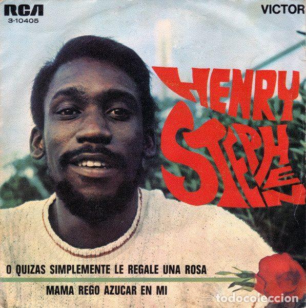 Discos de vinilo: Henry Stephen &ndash; O Quiz&aacute;s Simplemente Le Regale Una Rosa / Mam&aacute; Reg&oacute; Az&uacute;car En Mi (Vinyl, RCA...